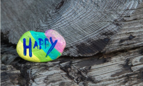 How To Do Pebble Painting With Your Kids positive messages